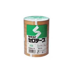 （まとめ） セキスイ セロテープ(R) No.252 （大巻）巻芯径76mm・長70m巻 C252X13 10巻入 【×2セット】 7,749円