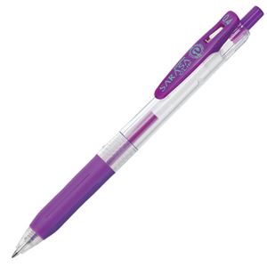 (まとめ) ゼブラ ゲルインクボールペン サラサクリップ 0.4mm 紫 JJS15-PU 1本 【×60セット】 5,600円