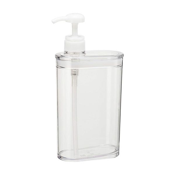 (まとめ) スリム ディスペンサー/詰め替えボトル 【850ml クリア】 広口 大容量 バス用品 【48個セット】 39,928円