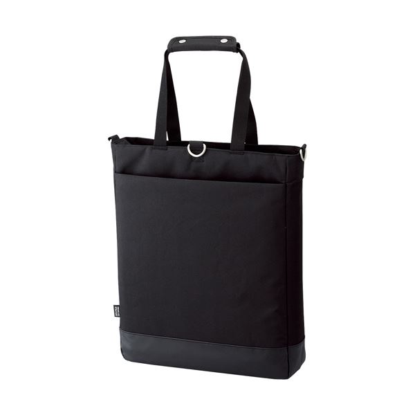 (まとめ)リヒトラブ SMART FITACTACT キャリングバッグ (タテ型) ブラック A-7672-24 1個【×2セット】|ELMONO(家具 ラグ カーペット)