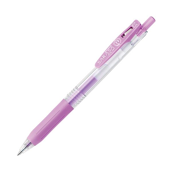 (まとめ) ゼブラ ゲルインクボールペン サラサクリップ 0.5mm ミルクパープル JJ15-MKPU 1本 【×100セット】