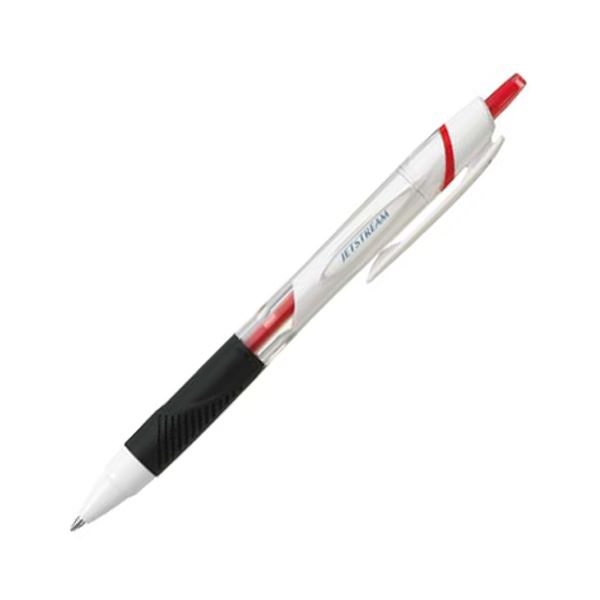 (まとめ) 三菱鉛筆 油性ボールペン ジェットストリーム 0.5mm 赤 SXN15005.15 1本 【&times;100セット】｜ELMONO（家具 ラグ カーペット）