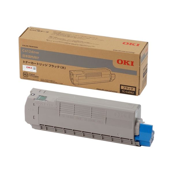 沖データ 大容量トナーカートリッジ ブラック TC-C4DK2 1個 18,270円
