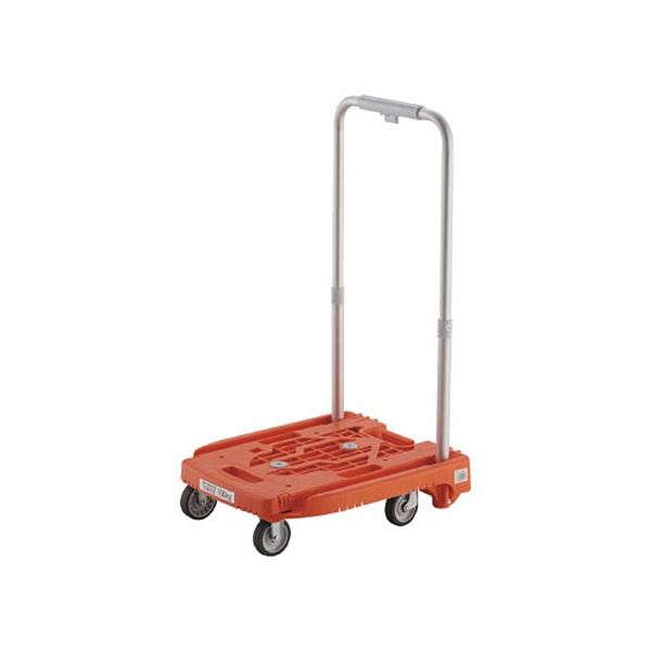 TRUSCO アイドルキャリー weego 省音G車輪 オレンジ WP-2G-OR 1台 完成品|ELMONO(家具 ラグ カーペット)