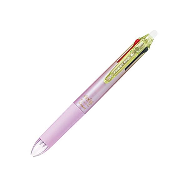 (まとめ) パイロット 多色ゲルインキボールペン フリクションボール4 0.38mm (軸色：グラデーションパープル) LKFB-80UF-GRPU 1本 【×5セット】