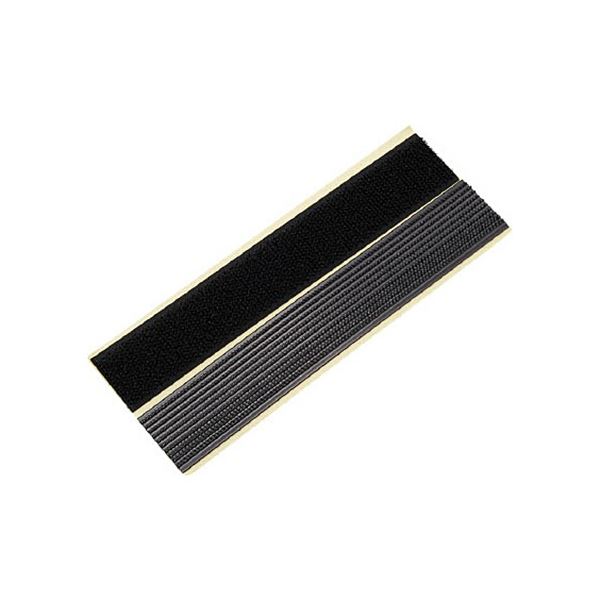 (まとめ) TRUSCO マジロックセット 25mm×15cm 黒 TMRS-25015-BK 1セット 【×50セット】