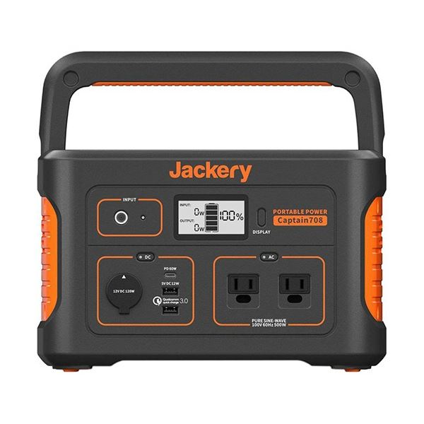 値下げ！！Jackery ジャクリ　ポータブル電源708 新品未使用品 0002431188-1.jpg