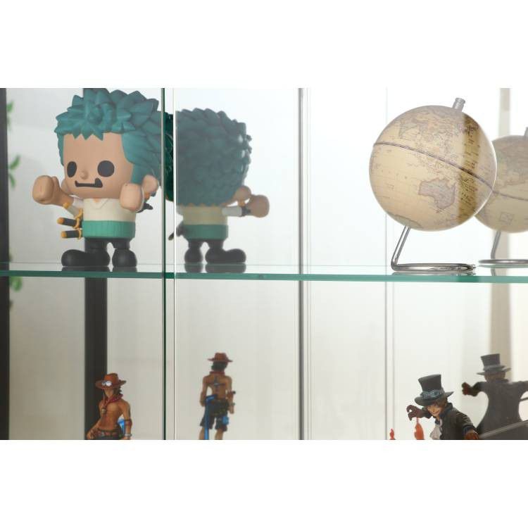 ガラスケースフィギュアディスプレイショーケースコレクションケースガラス棚業務用人形コレクションラックキャビネット北欧幅80大型