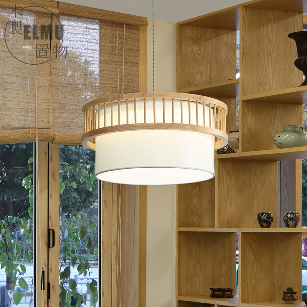 楽天市場】【5年保証】ペンダントライト 天然木 おしゃれ 和風 LED