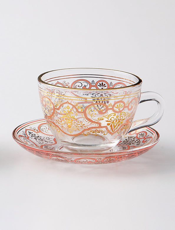 楽天市場】ベネチアン グラス ムラノ カップ＆ソーサー イタリア