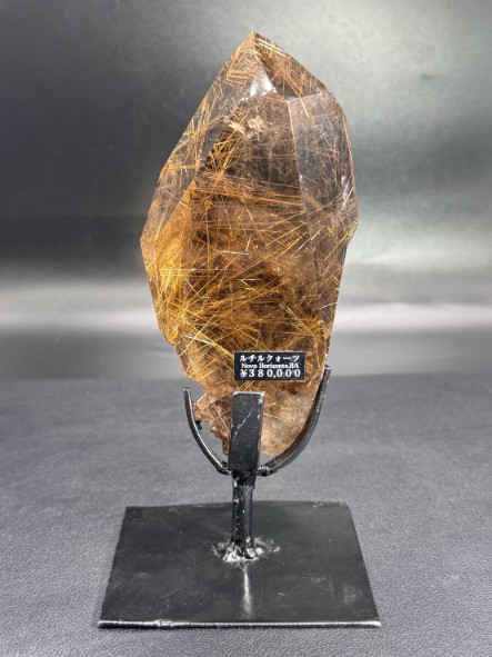 天然石ルチルクォーツのポイント　原石　置物NO.051107 天然石ルチルクォーツのポイント 原石 置物NO.051107 インテリア小物