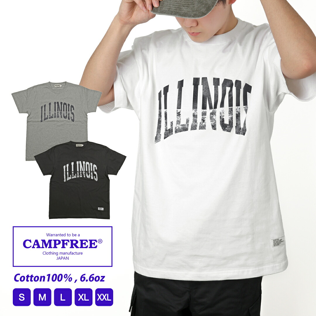 楽天市場】CAMPFREE Tシャツ メンズ ロゴtシャツ レディース