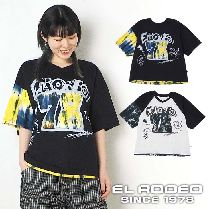 貨物輸送無料 染め７８アップリケ ラグランＴシャツ レディース トップス 半袖 心地よい エスニック スポーティ