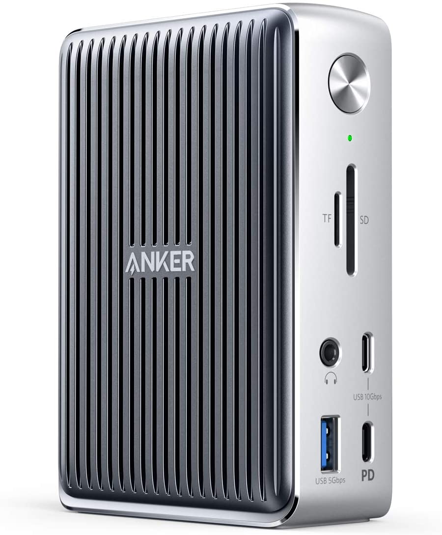 海外 Anker PowerExpand Elite 13-in-1 Thunderbolt 3 Dock ドッキングステーション 85W出力 USB  Power Delivery 対応 USB-Cデータ 充電ポート USB-Aポート 4K対応 HDMIポート 1Gbps イーサネット  3.5mmオーディオジャック microSD SDカード スロット搭載 fucoa.cl