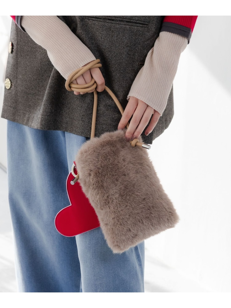 楽天市場】【美品】 L. / エルドット | Usagi leather pouch shoulder