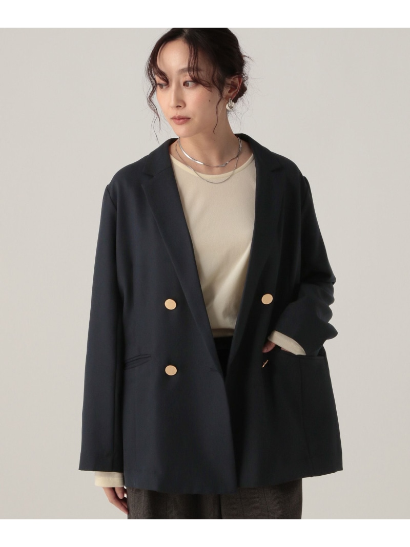 【美品】Eluraノーカラーツイードジャケット ブラック　グレー 楽天市場】【SALE／46%OFF】ミックスカラーツイードジャケット 大きい