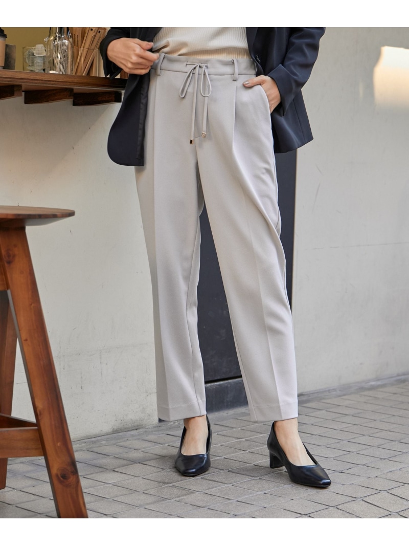 SALE／50%OFF】＜2024春ver＞サマ見えリラクシーテーパード