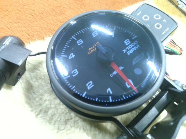 中古 社外添物m80 タコメーターオートゲージ Autogauge ディーゼルモーターカー役割 包む 60大いさ部品束ねナンバー Damienrice Com