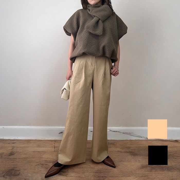 【クーポン券受け入れるで最大限度50%オフ/PreSummerSALE/クーポン券継続期間6/4(木)20:00～】High west tuck インチ 広々としたズボン下/黒いこと ベージュ