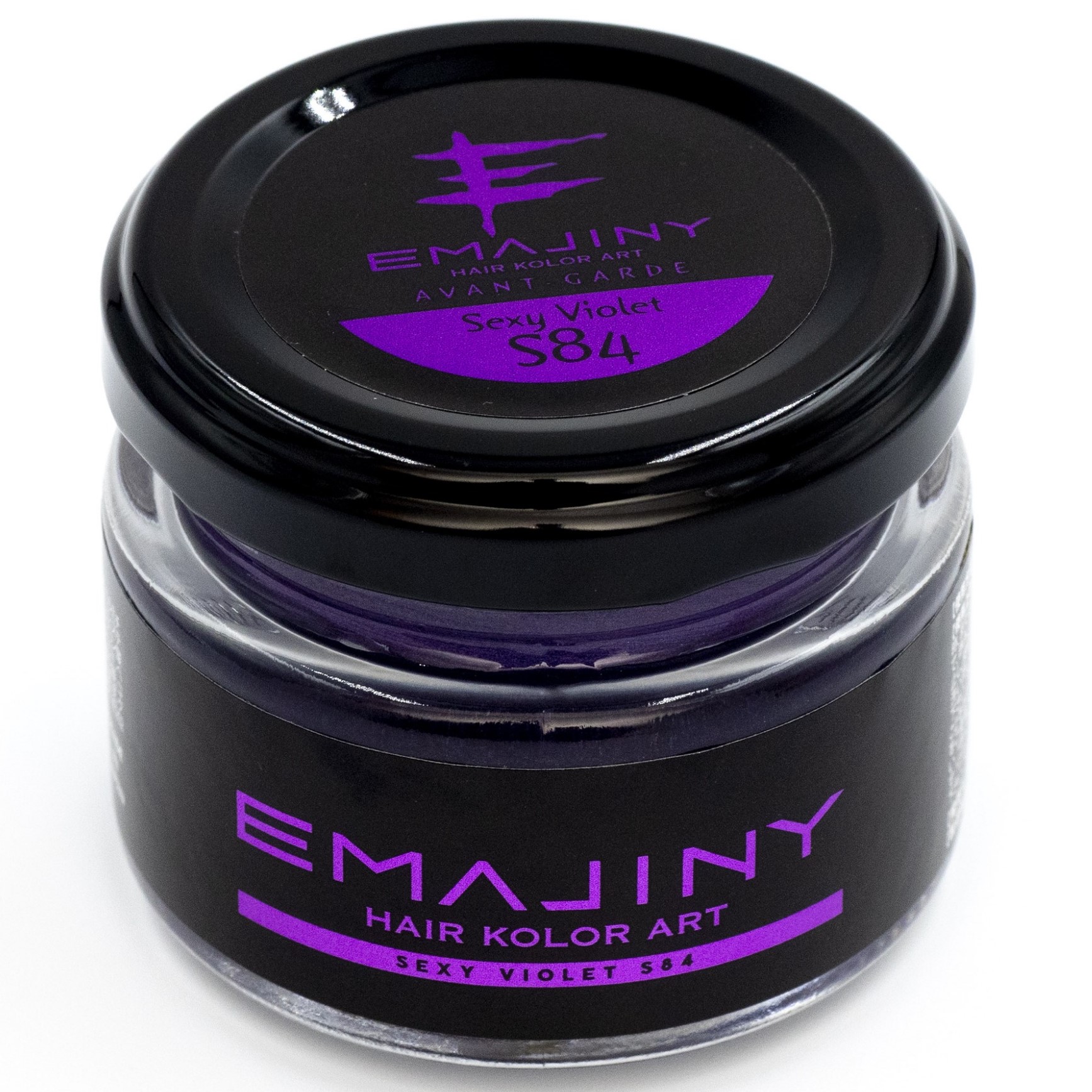 楽天市場 公式 Emajiny Sexy Violet S84 エマジニーセクシーヴァイオレットヘアカラーワックス 紫 36g 日本製 無香料 ヘアワックス ヘアーワックス バイオレット 髪染め カラーリング 1日だけ 男 インナーカラー ユニコーンカラー ワンポイント 高発色 簡単 派手カワ