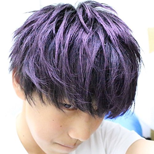 新着髪 カラー メンズ 紫 自由 髪型 コレクション