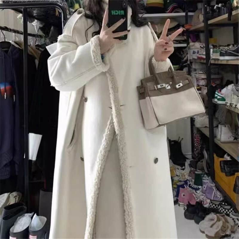 コート トレンチコート 袖あり 長袖 裏ボア スーツ襟 ダブルボタン ロング丈 レギュラー かわいい 大人可愛い きれいめ シンプル カジュアル 大人 おしゃれ お洒落 かっこいい 大人女子 こなれ感 甘い 無地 冬 レディース ビジネス OL デート お出かけ 女子会 ショッピング