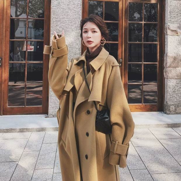 美品☆EPOCA エポカ トレンチコート ライナー ラクーンファー ベルト 40 美品】EPOCAトレンチコート 40黒 クリーニング済 美品】EPOCAトレンチ