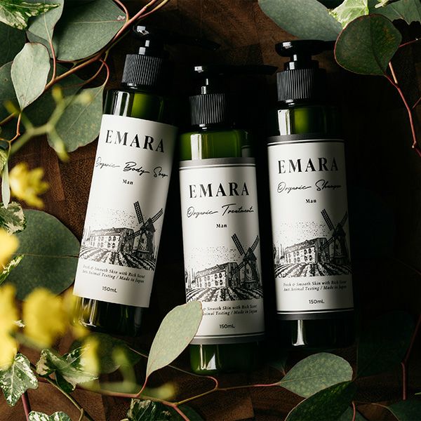 エマラ オーガニック シャンプー&トリートメント 400mlメンズ EMARA Amazon | EMARAオーガニックメンズトリートメント (400ml