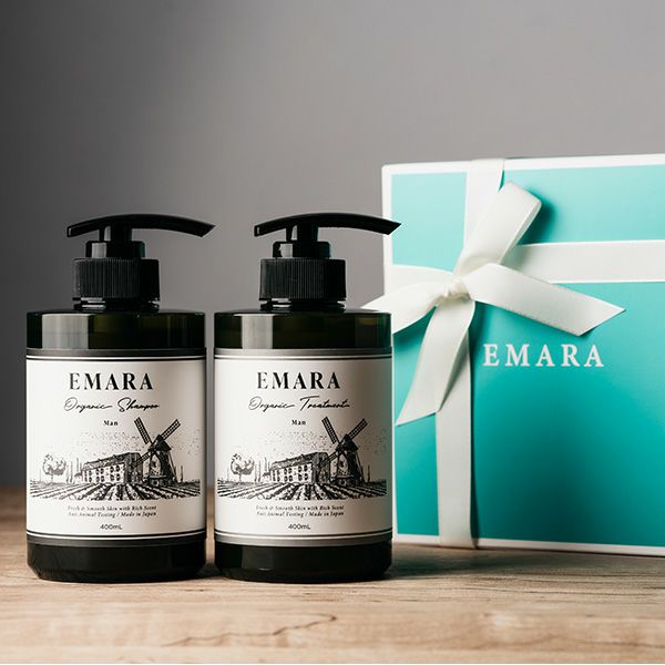 楽天市場】EMARA メンズシャンプー ・トリートメント 各400ml