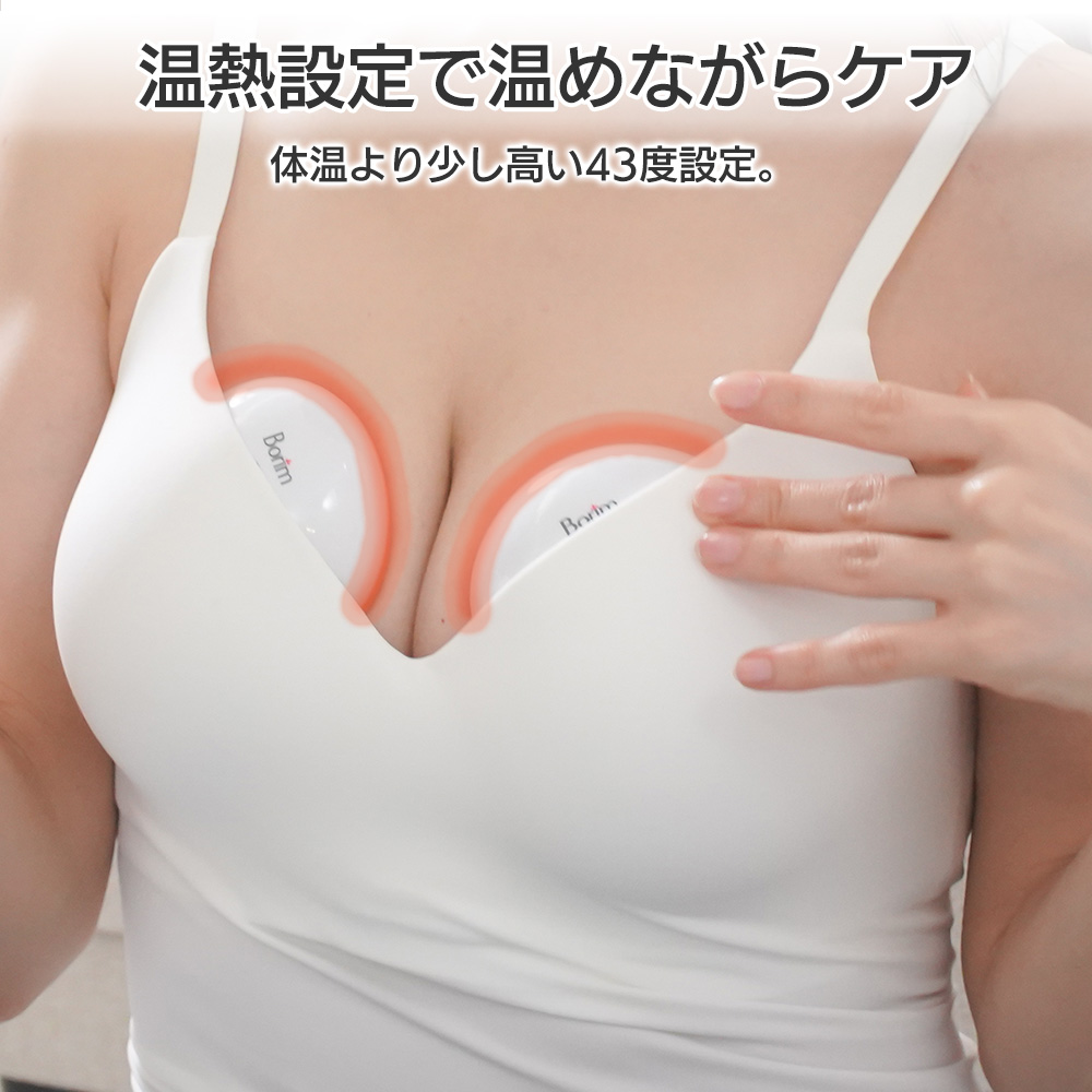 市場 バストマッサージャー バストケア 小型タイプ 育乳 デコルテケア 寄せる 美胸 マッサージ器 胸