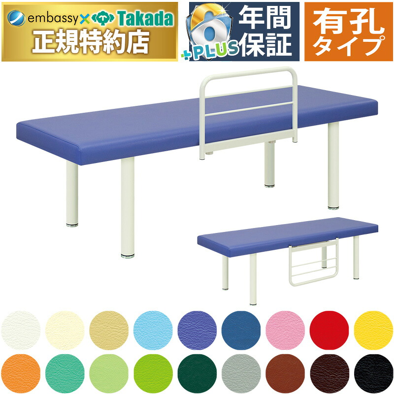 【ポイント6倍】高田ベッド 有孔粉体Ｆ型ＤＸベッド マッサージベッド 整体ベッド 転落防止 ガードつき 診察台 施術台 施術ベッド 治療用ベッド 医療用ベッド 治療ベッド 診察ベッド 検査台 検診台 介護ベッド 国産 TB-145U