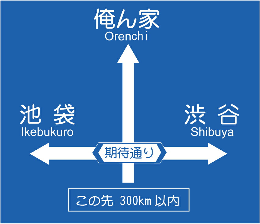 楽天市場 面白ステッカー 道路案内標識1 俺ん家 池袋 渋谷 300km以内 Vip系セダン ギャル 車ステッカー カー用品 デコトラ 安全第一 単車 旧車會 バイク セクシー ギャグ ドレスアップ シール カスタム Uv加工 ネコポス発送可 Emblem楽天市場店