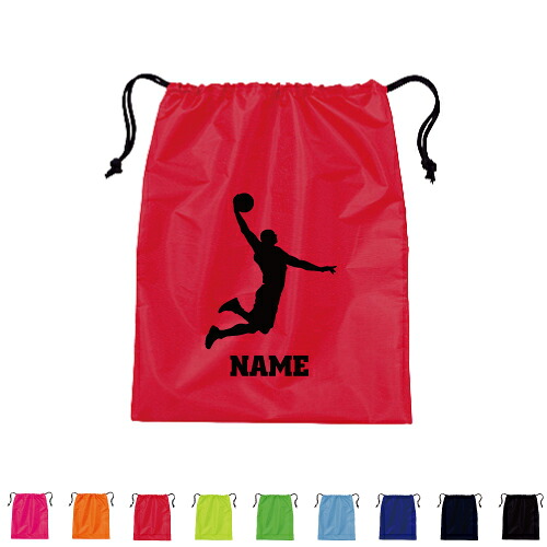 楽天市場】「陸上選手」巾着バッグ 名入れ シューズバッグ 靴入れ