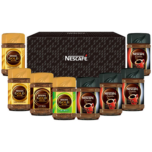 ネスカフェ レギュラーソリュブルコーヒーギフトセット N50-E 7024-023
