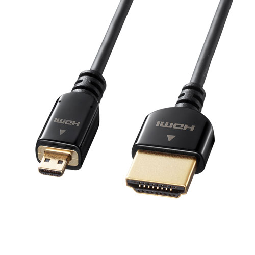 ★送料無料☆ サンワサプライ イーサネット対応ハイスピードHDMIマイクロケーブル KM-HD23-20KX5