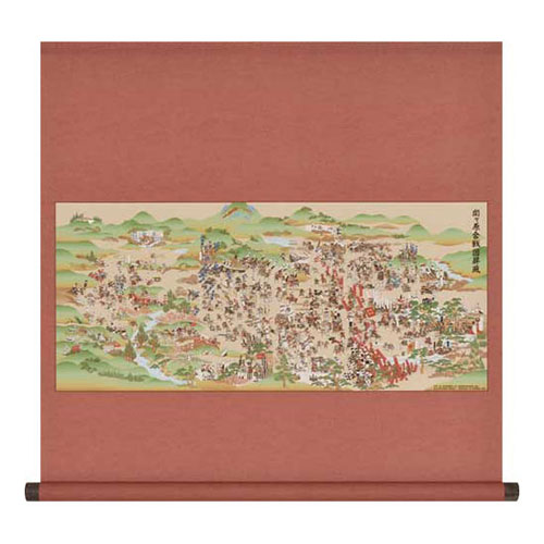 新品　関ヶ原合戦図屏風　サイズ73㎝×33㎝　NO.8 戦国時代のクライマックスを完全再現 現代決定版「関ヶ原合戦図