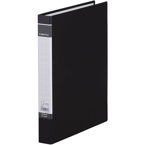 【20個セット】 KING JIM キングジム リングファイルBF 黒 KJ-608BF-BKX20｜EMBL　店
