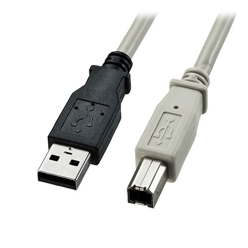 【5個セット】 サンワサプライ USB2.0ケーブル KU20-3K2X5