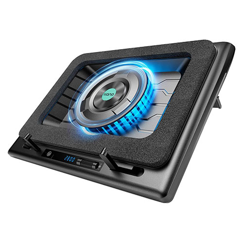 llano V10 ノートPC 冷却ファン(ブラック, ハブとRGBなし) llano V10 ノートPC 冷却ファン(ブラック, ハブとRGBなし