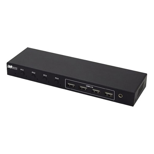 ラトックシステム 4K60サイクル相応う HDMIマイコンうつり変わり器(4台用) RS-460UH-4K