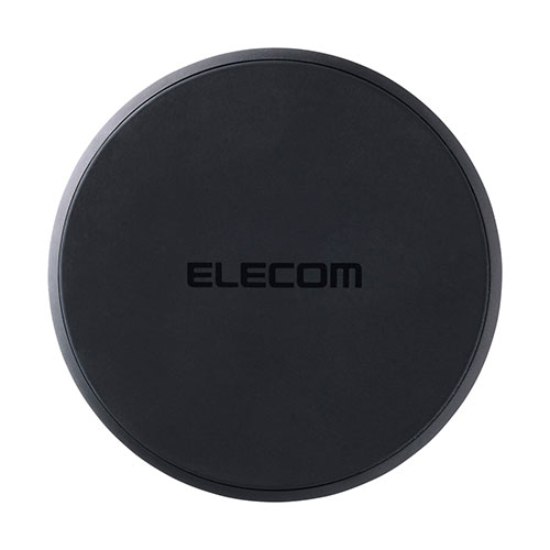 エレコム コンパクトQi規格(EPP)対応ワイヤレス充電器(12W・卓上) ブラック W-QA28BK