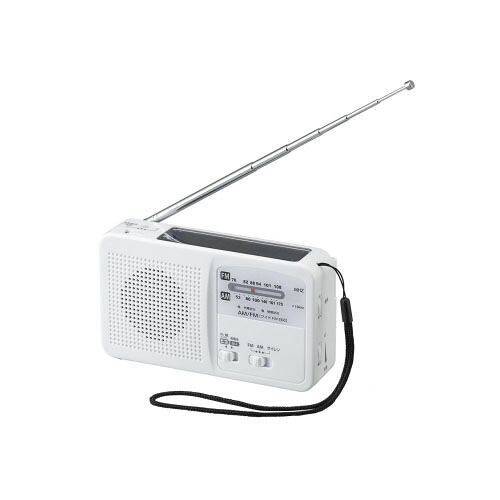 【5個仕掛ける】 YAZAWA 繰り合わせる申し受けるラジオ受信機 ともし火付 白いことBS901WHX5