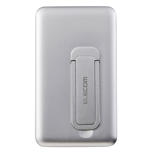 エレコム モバイルバッテリー ワイヤレス充電器 スタンド付き 10000mAh 20W USB-C入出力&times;2 ホワイト DE-C54-10000WH｜EMBL　店