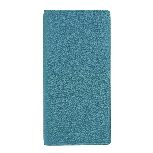 ABBI SIGNATURE シュランケンカーフ MagSafe相応う当用日記入れもの for iPhone 17 Pro Max セルリアンブルー ABS27823i17PM ケース・カバー-スマートフォン・携帯電話アクセサリー-スマートフォン・タブレット