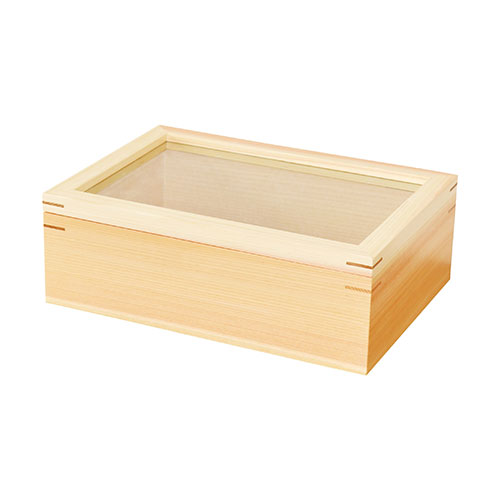 ヤマコー 用美 業務用 フードBOX トルクヒンジ仕様 小サイズ (約35×25×H12cm) クリアー ホテル・旅館・レストラン向け業務用品 yamaco43660|EMBL 店