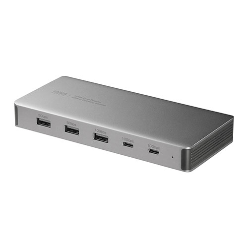 サンワサプライ USB Type-Cドッキングステーション HDMI&times;2画面 USBハブ&times;7ポート USB-CVDK21｜EMBL　店