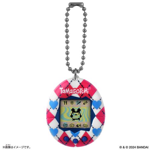 バンダイ Original Tamagotchi （オリジナルたまごっち）Argyle Heart プレゼント ギフト クリスマス 誕生日 バースデー パーティー イベント 景品 入学 入園 祝い 孫 玩具 おもちゃ トイ 贈り物画像