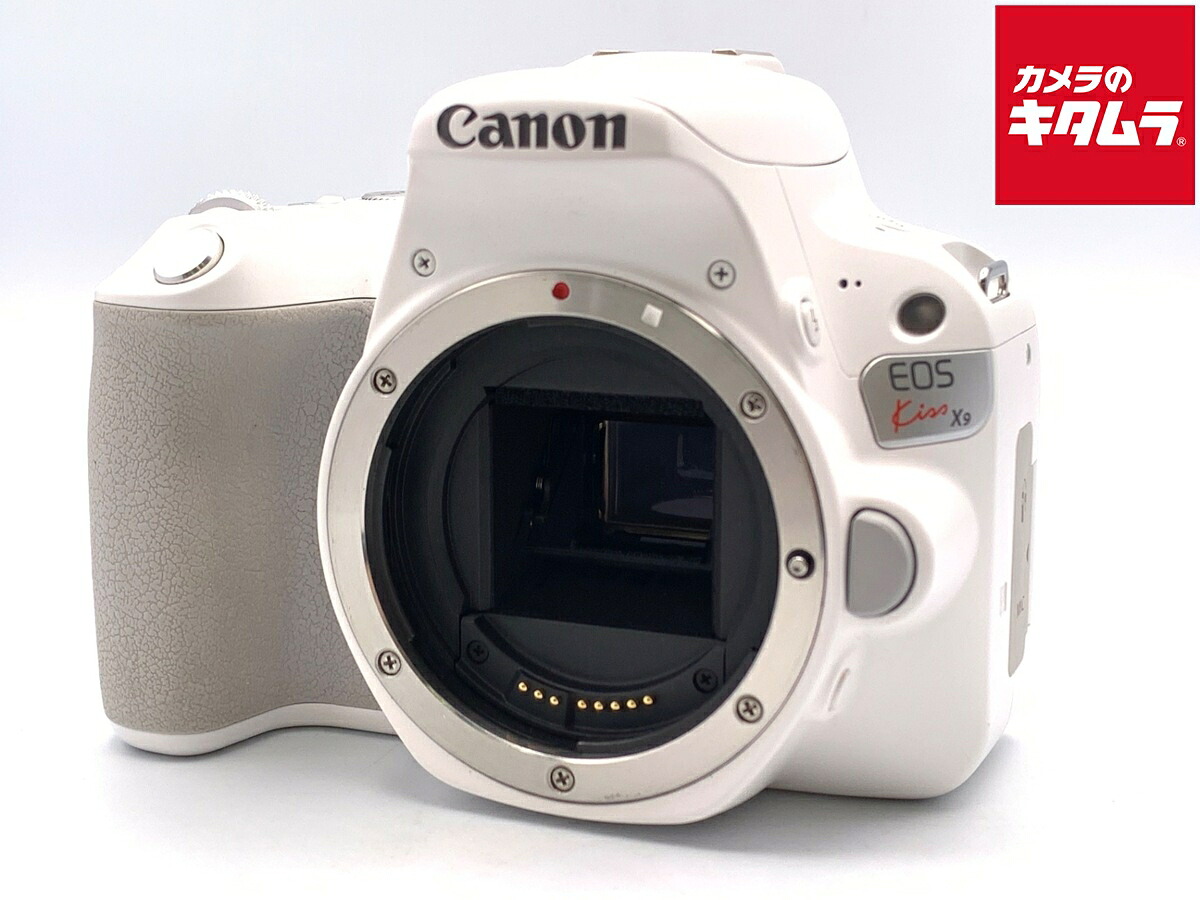 【中古】 【良品】 キヤノン EOS Kiss X9 ボディ ホワイト 【デジタル一眼レフ】 【6ヶ月保証】