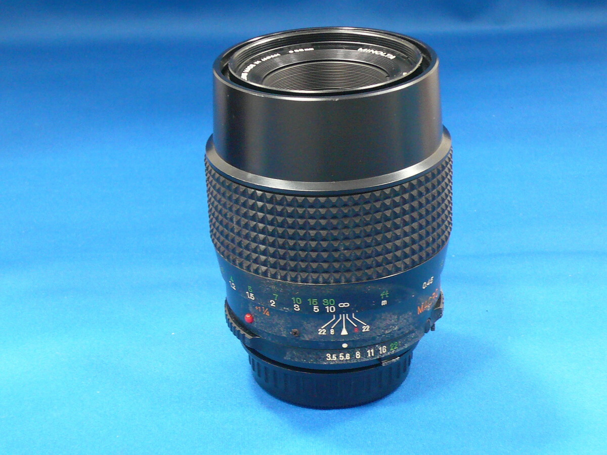 【中古】 【難あり品】 ミノルタ MD 100mm F3.5 マクロリングナシ 【交換レンズ】