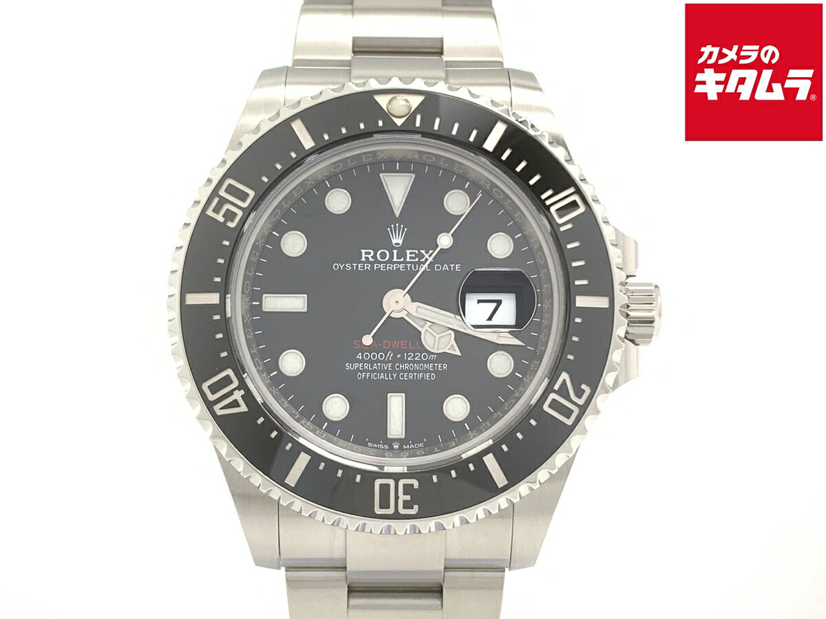 【中古】 【美品】 ロレックス(ROLEX) シードゥエラー ブラック 126600 ステンレス 【1年保証】